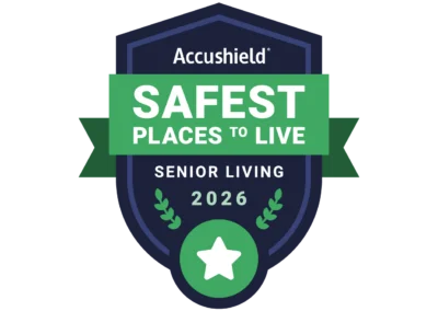 Charter Senior Living of Paris Recognized as Safest Places to Live™ for 2026
